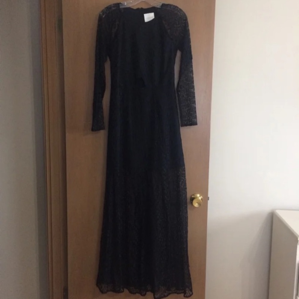 NWT Line & dot maxi dress